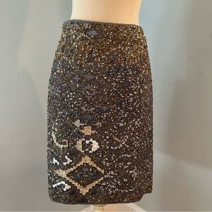 Stunning Beaded Skirt from Moulinette Soeurs (Anthropologie)